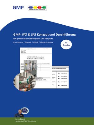 cover image of GMP- FAT & SAT Konzept und Durchführung  mit praxisnahen Fallbeispielen und Templates